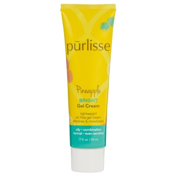 🆕 NWT Purlisse Pineapple Bright Gel Cream Moisturizer - Picture 3 of 10